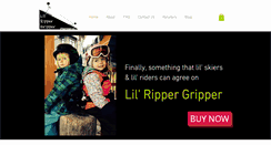 Desktop Screenshot of lilrippergripper.com