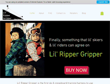 Tablet Screenshot of lilrippergripper.com